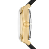 Fossil Everett Automatic Skeleton Black Dial Black Leather Strap Watch for Men - ME3208 Authentic Buy Shop Now