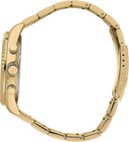 Maserati Competizione Chronograph Blue Dial Gold Steel Strap Watch For Men - R8853100026 Authentic Buy Shop Now