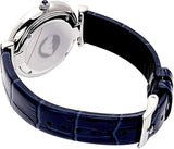 Emporio Armani Gianni T Bar Quartz Blue Dial Blue Leather Strap Watch For Men - AR11300 Authentic Buy Shop Now