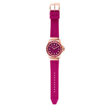 Michael Kors Everest Pave Crystals Pink Dial Pink Rubber Strap Watch for Women - MK7441 Authentic Buy Shop Now