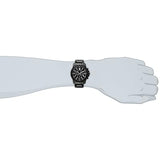 Movado Series 800 Chronograph Black Dial Black Steel Strap Watch For Men - 2600119 Authentic Buy Shop Now