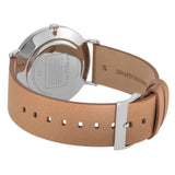 Coach Charles Black Dial Brown Leather Strap Watch for Men - 14602155 Authentic Buy Shop Now
