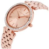 Michael Kors Darci Rose Gold Dial Rose Gold Stainless Steel Strap Watch for Women - MK3366 Authentic Buy Shop Now