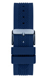 Guess Delta Blue Dial Blue Silicone Strap Watch for Men - GW0051G4 Authentic Buy Shop Now