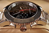 Burberry The City Black Dial Silver Steel Strap Watch for Men - BU9380 Authentic Buy Shop Now