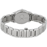Calvin Klein City Mother of Pearl Blue Dial Silver Steel Strap Watch for Women - K2G2314X Authentic Buy Shop Now