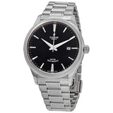 Tudor Style Automatic Black Dial Silver Steel Strap Watch for Men - M12710-0003 Authentic Buy Shop Now
