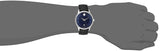 Movado 1881 Automatic Blue Dial Black Leather Strap Watch For Men - 606874 Authentic Buy Shop Now