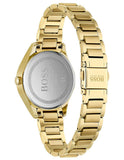 Hugo Boss Grand Course Gold Dial Gold Steel Strap Watch for Women - 1502584 Authentic Buy Shop Now