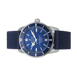 Breitling Superocean Heritage B20 Automatic 42 Blue Dial Blue Mesh Bracelet Watch for Men - AB2010161C1S1 Authentic Buy Shop Now