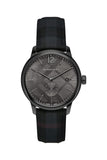 Burberry The Classic Round Horseferry Black Dial Black Leather Strap Watch for Men - BU10010 Authentic Buy Shop Now