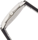 Calvin Klein Minimalist White Dial Black Leather Strap Watch for Men - K3M211C6 Authentic Buy Shop Now