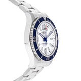 Breitling Superocean 42mm White Dial Silver Steel Strap Watch for Men - A17366D81A1A1 Authentic Buy Shop Now
