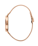 Calvin Klein Even White Dial Rose Gold Mesh Bracelet Watch for Women - K7B23626 Authentic Buy Shop Now