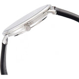 Emporio Armani Modern Slim Quartz Grey Dial Black Leather Strap Watch For Men - AR11162 Authentic Buy Shop Now