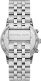 Michael Kors Hutton Chronograph Blue Dial Blue Steel Strap Watch For Men - MK8952 Authentic Buy Shop Now