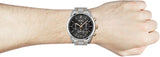 Hugo Boss Champion Chronograph Black Dial Two Tone Steel Strap Watch for Men - 1513819 Authentic Buy Shop Now