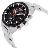 Tissot T Sport PRS 516 Chronograph Black Dial Silver Steel Strap Watch For Men - T100.417.11.051.01 Authentic Buy Shop Now