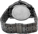 Michael Kors Chronograph Cunningham Multifunction Blue Dial Grey Steel Strap Watch For Men - MK7155 Authentic Buy Shop Now