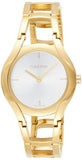 Calvin Klein Class White Dial Gold Steel Strap Watch for Women - K6R23526 Authentic Buy Shop Now