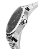 Tissot Le Locle Automatic Black Dial Silver Steel Strap Watch For Men - T41.1.483.53 Authentic Buy Shop Now