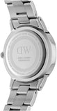 Daniel Wellington Iconic Link Emerald Green Dial Silver Steel Strap Watch For Men - DW00100427 Authentic Buy Shop Now