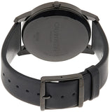 Calvin Klein City Quartz Black Dial Black Leather Strap Watch for Men - K2G2G4C1 Authentic Buy Shop Now