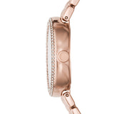 Emporio Armani Rosa Quartz Mother of Pearl White Dial Rose Gold Steel Strap Watch For Women - AR11355 Authentic Buy Shop Now