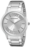 Emporio Armani Classic Quartz Silver Dial Silver Steel Strap Watch For Men - AR2478 Authentic Buy Shop Now