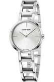 Calvin Klein Dainty Silver Dial Silver Steel Strap Watch for Women - K7L23146 Authentic Buy Shop Now