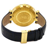 Versace Race GMT Blue Dial Blue Leather Strap Watch For Men - 29G70D282 Authentic Buy Shop Now