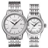 Tissot Carson Powermatic 80 Silver Dial Silver Steel Strap Watch For Men - T085.407.11.011.00 Authentic Buy Shop Now