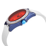 Emporio Armani Sigma Analog Orange Dial Grey Silicone Strap Watch For Men - AR11218 Authentic Buy Shop Now