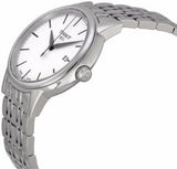 Tissot Carson Steel White Dial Silver Steel Strap Watch For Men - T085.410.11.011.00 Authentic Buy Shop Now