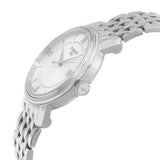 Tissot T Classic Bridgeport Silver Dial Silver Mesh Bracelet Watch For Men - T097.410.11.038.00 Authentic Buy Shop Now