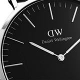 Daniel Wellington Classic Roselyn Black Dial Maroon Nylon Strap Watch For Women - DW00100274 Authentic Buy Shop Now