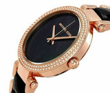 Michael Kors Parker Mother of Pearl Black Dial Two Tone Steel Strap Watch for Women - MK6414 Authentic Buy Shop Now