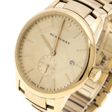 Burberry The Classic Gold Dial Gold Steel Strap Watch for Men - BU10006 Authentic Buy Shop Now