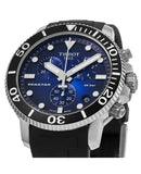 Tissot Seastar 1000 Chronograph Blue Dial Black Rubber Strap Watch For Men - T120.417.17.041.00 Authentic Buy Shop Now