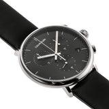 Calvin Klein High Noon Chronograph Black Dial Black Leather Strap Watch for Men - K8M271C1 Authentic Buy Shop Now