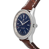 Breitling Navitimer 1 Automatic 41mm Blue Dial Brown Leather Strap Mens Watch - A17326211C1P1 Authentic Buy Shop Now