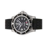 Breitling Superocean II 44mm Black Dial Black Rubber Strap Watch for Men - A17367D71B1S2 Authentic Buy Shop Now