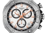 Tissot T Race Chronograph White Dial Black Rubber Strap Watch For Men - T141.417.17.011.00 Authentic Buy Shop Now