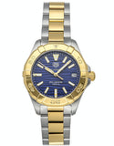 Tag Heuer Aquaracer Blue Dial Two Tone Steel Strap Watch for Women - WBD1325.BB0320 Authentic Buy Shop Now