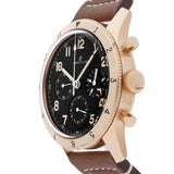 Breitling Avi 1953 Edition Black Dial Brown Leather Strap Watch for Men - RB0920131B1X1 Authentic Buy Shop Now