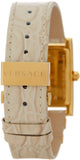 Versace DV-25 Gold Dial Off White Leather Strap Watch for Women - VQF030015 Authentic Buy Shop Now