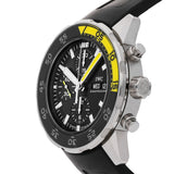 IWC Aquatimer Automatic Chronograph Black Dial Black Rubber Strap Watch for Men - IW376709 Authentic Buy Shop Now