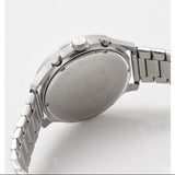 Tommy Hilfiger Asher Chronograph Black Dial Silver Steel Strap Watch For Men - 1791852 Authentic Buy Shop Now