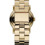 Marc Jacobs Amy Blue Dial Gold Steel Strap Watch for Women - MBM3166 Authentic Buy Shop Now