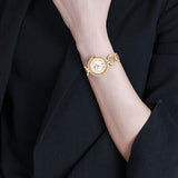 Tissot T Lady Flamingo Mother of Pearl Dial Rose Gold Steel Strap Watch for Women - T094.210.33.116.01 Authentic Buy Shop Now